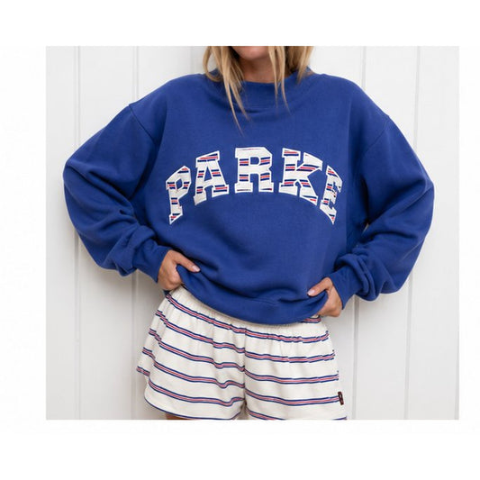 Americana Varsity Mockneck