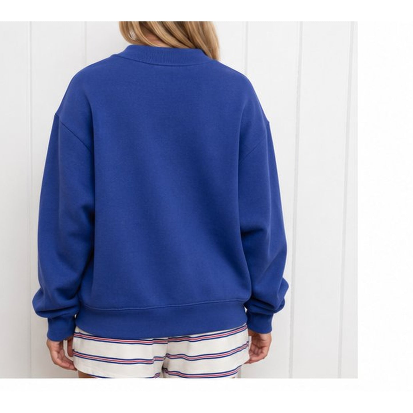 Americana Varsity Mockneck